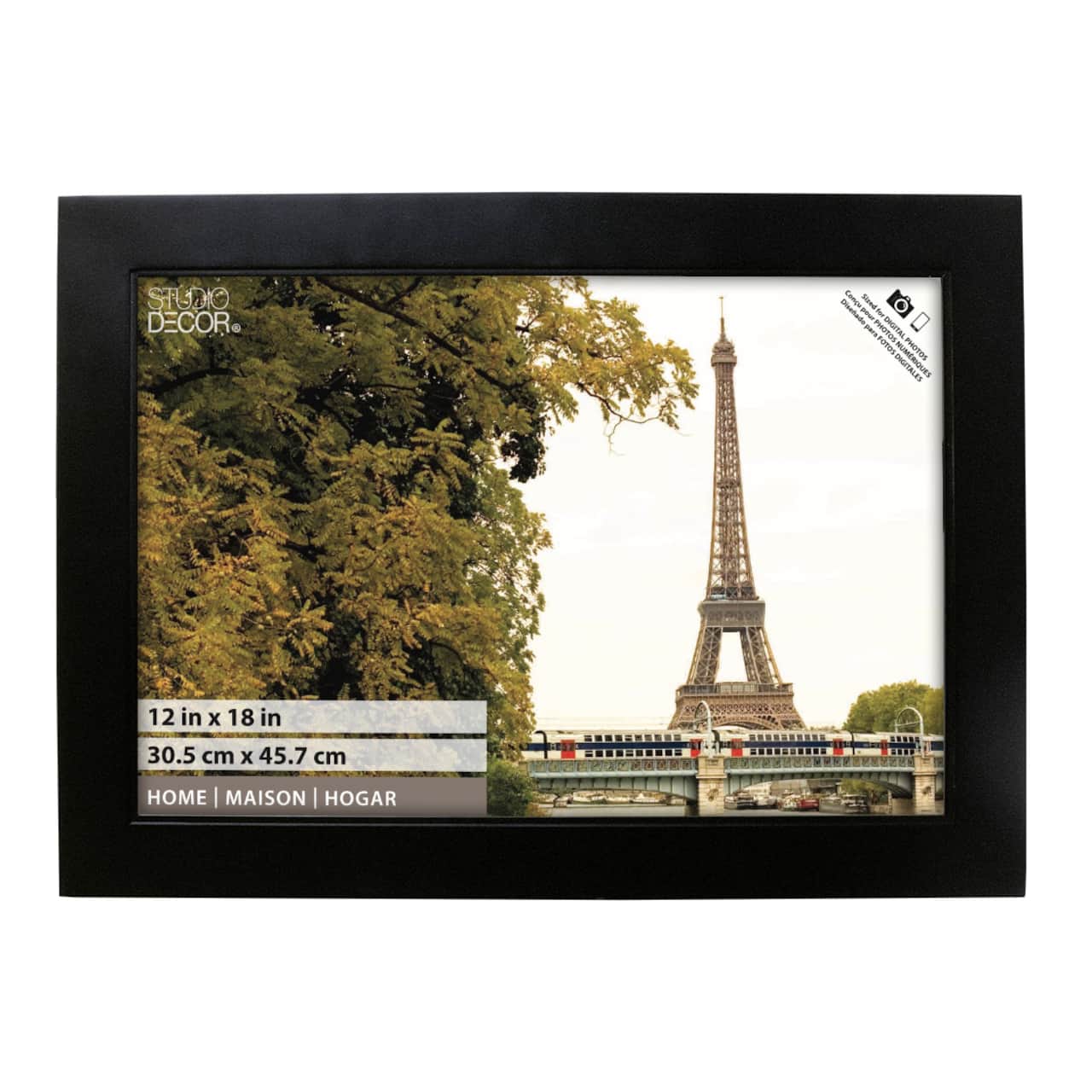 Home Studio Black Frame by Studio Décor®